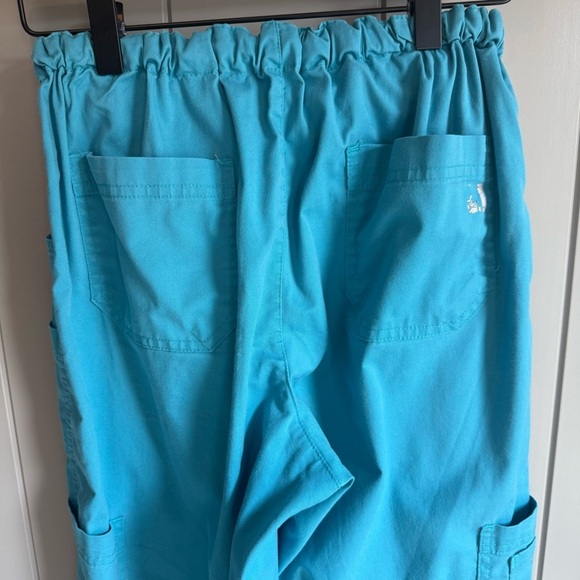 UA BUTTER-SOFT STRETCH WOMEN'S 10-POCKET DRAWSTRING SCRUB PANTS Small - Picture 6 of 12